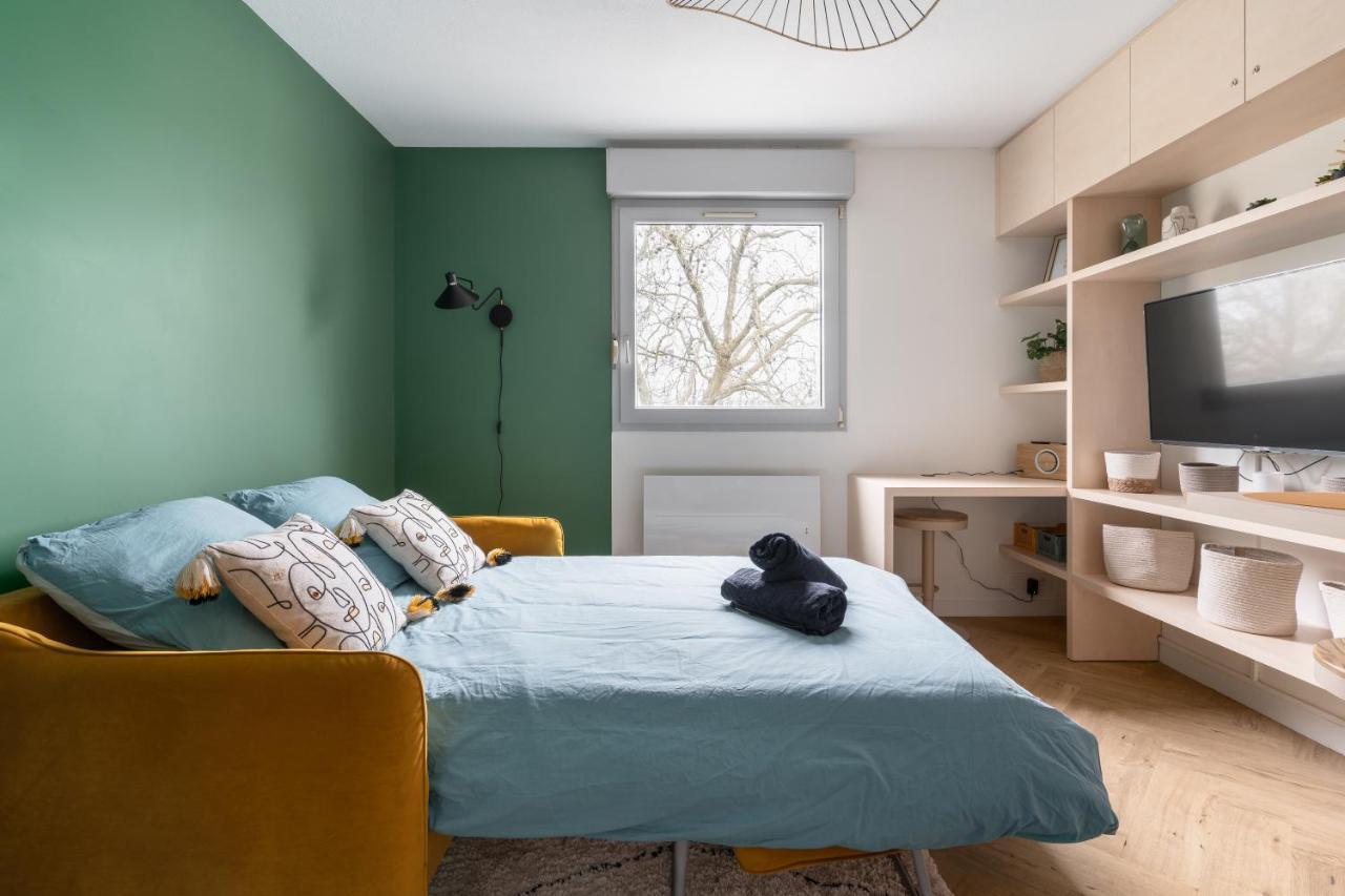Studio Refait A Neuf Avec Parking En Bord De Loire Нант Екстер'єр фото
